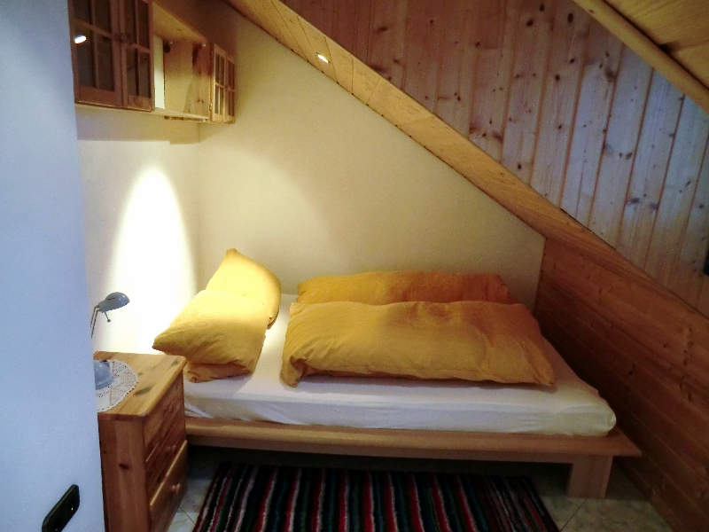 Detail: französisches Bett